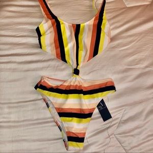 NWOT one-piece bathing suit!